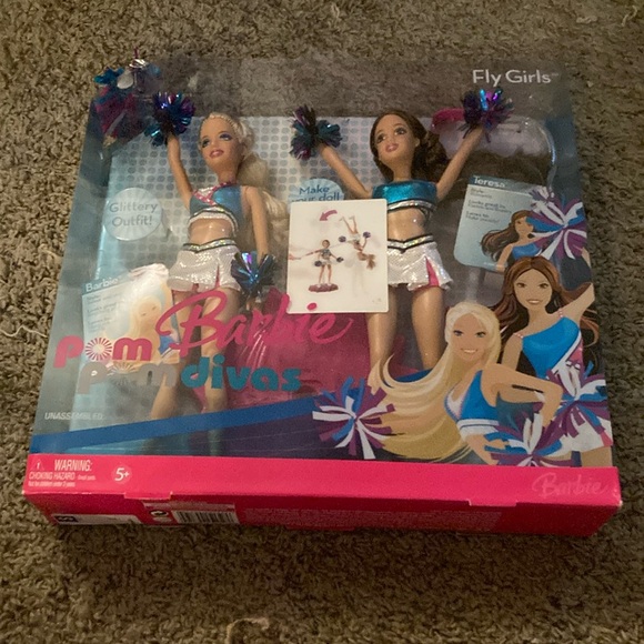 Barbie Other - New Barbie Pom Pom Divas Cheerleader Dolls Fly Girls